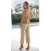 034417- Blusa Ramany Estampa Pontos de Bordado